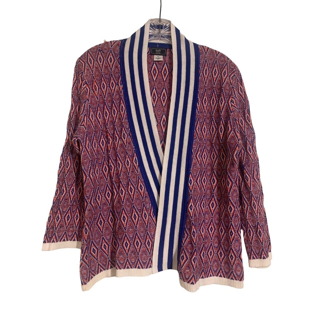 Lark Lane boho Open Front Lightweight Cardigan size medium